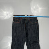 Unbranded Studded Jeans - 34W 30L Dark Wash Cotton