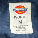 Dickies Short Sleeve Shirt - Medium Blue Polyester Blend