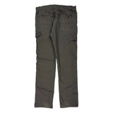Dickies Carpenter Trousers - 34W 33L Grey Cotton Blend
