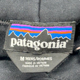 Patagonia Graphic Hoodie - Medium Black Cotton