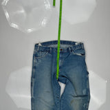 Dickies Double Knee Carpenter Jeans - 34W 31L Blue Cotton