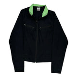 Nike Jacket - Medium Black Cotton