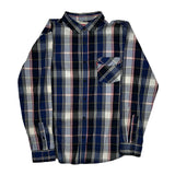 Levis Checked Flannel Shirt - Large Multicoloured Cotton