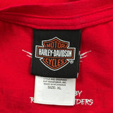 Faribault Harley-Davidson Harley Davidson Graphic T-Shirt - XL Red Cotton
