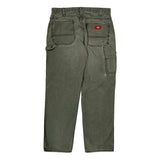 Dickies Carpenter Pants - 33W 30L Gray Cotton