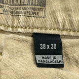 Carhartt Double Knee Carpenter Pants - 38W 30L Khaki Cotton