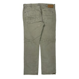 Calvin Klein Jeans Cord Trousers - 36″ Waist Grey Cotton