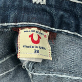 True Religion Skinny Jeans - 28W US 2 Dark Wash Cotton