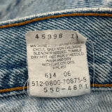 Made In USA 550 Levis Jeans - 36W 32L Light Wash Cotton