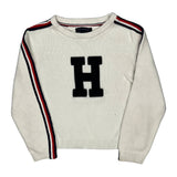 Age 6-7 Tommy Hilfiger Sweater - Small Red Cotton
