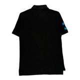 Polo By Ralph Lauren Graphic Polo Shirt - XL Black Cotton