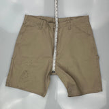 Wrangler Carpenter Shorts - 38W 10L Khaki Cotton