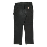 Carhartt Carpenter Pants - 34W 32L Black Cotton