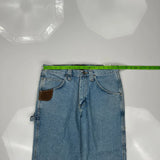 Wrangler Carpenter Jeans - 33W 30L Blue Cotton