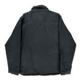 Walls Sherpa Lined Shirt Jacket - Large Black Cotton