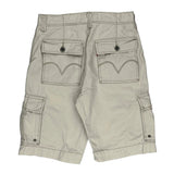 Levis Cargo Shorts - 30W 11L White Cotton