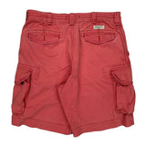 Polo By Ralph Lauren Cargo Shorts - 36W 10L Red Cotton