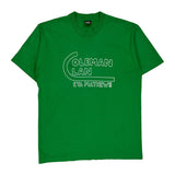 Made In USA Single Stitch Screen Stars T-Shirt - XL Green Cotton Blend