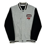 Tampa Bay Buccaneers Jh Designs Nfl Varsity Jacket - XL Grey Cotton Blend