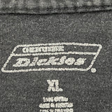 Dickies Long Sleeve T-Shirt - XL Black Cotton