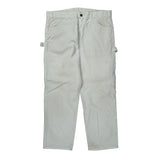Dickies Carpenter Trousers - 36W 31L White Cotton