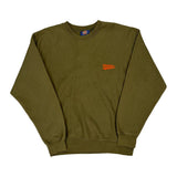 Vintage Dickies Sweatshirt - Large Green Cotton