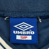 Umbro Football Shirt - Small Blue Polyester