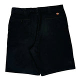 Dickies Shorts - 36W 11L Black Polyester Blend