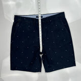 Tommy Hilfiger Chino Shorts - 36W 9L Navy Cotton