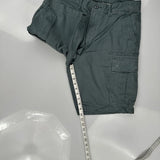 Levis Cargo Shorts - 34W 10L Grey Cotton