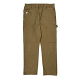 Wrangler Carpenter Trousers - 34W 32L Khaki Cotton