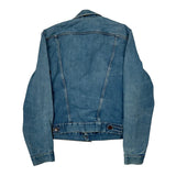 Wrangler Denim Jacket - Small Blue Denim