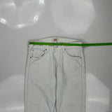Levis Jeans - 32W 30L White Cotton