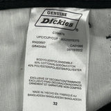 Dickies Cargo Shorts - 34W 10L Black Cotton Blend