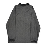 Chaps Ralph Lauren Long Sleeve Polo Shirt - XL Gray Cotton