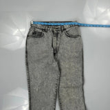 Levis Jeans - 28W UK 10 Grey Cotton