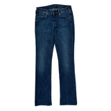 True Religion Boot Cut Jeans - 30W UK 8 Blue Cotton