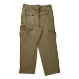 Tommy Hilfiger Cargo Trousers - 35W 32L Khaki Cotton
