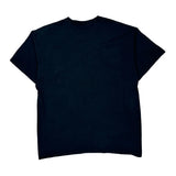 Made In USA Reebok Nfl T-Shirt - Large Black Cotton