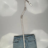 501 Levis Jeans - 30W 26L Light Wash Denim
