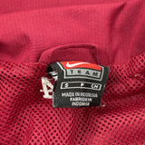 Nmh Athletics Nike Track Jacket - Small Red Polyester