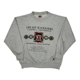Made In USA Nutmeg Chicago Blackhawks Sweatshirt - XL Grey Cotton