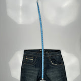 Royal Blue Jeans - 34W 32L Dark Wash Cotton Blend