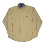 Tommy Hilfiger Shirt - Large Yellow Cotton