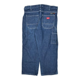 Dickies Carpenter Jeans - 38W 32L Blue Cotton