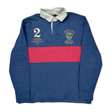 P.R.L.F.C Polo By Ralph Lauren Rugby Shirt - XL Blue Cotton