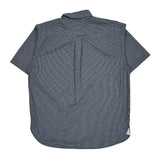 Tommy Hilfiger Checked Short Sleeve Shirt - XL Blue Cotton