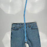 550 Levis Jeans - 36W 31L Light Wash Cotton