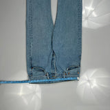 501 Levis Jeans - 32W 31L Light Wash Cotton