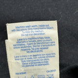 Gildan Graphic Sweatshirt - Medium Black Cotton Blend